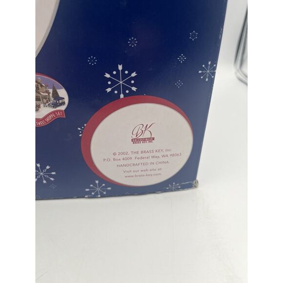 Snowflake Falls Christmas Village 8 Piece Lighted Toy Castle Set. - Picture 10 of 12